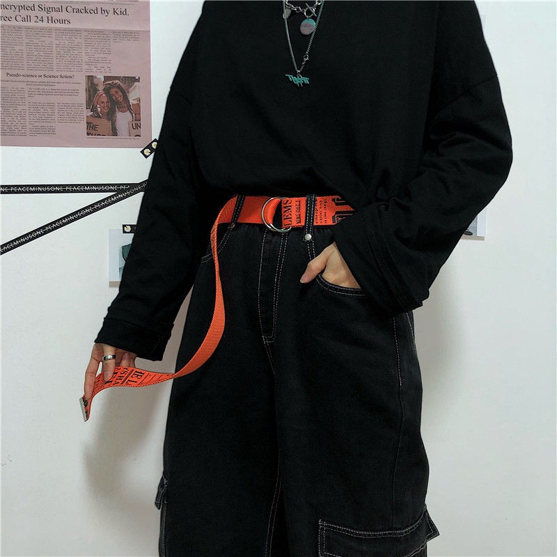 Thắt lưng vải canvas thời trang cá tính dành cho nam và nữ