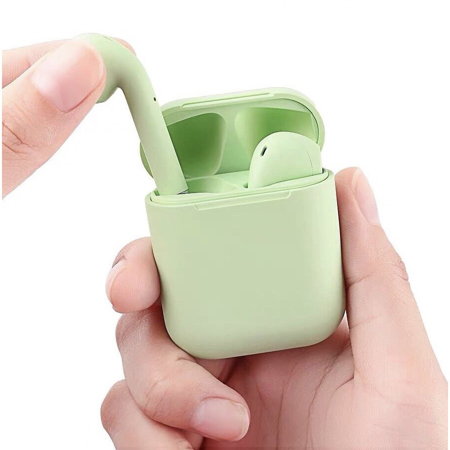 Tai nghe Inpod i12 TWS Bluetooth 5.0 cho iPhone và Android kèm Hộp sạc - Hàng nhập khẩu
