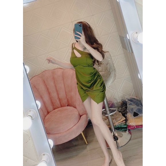 ĐẦM BODY CÚP CHÉO VAI