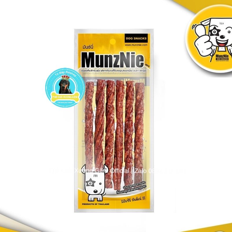 MUNZNIE QUE GẶM MUNCHY TÚI MINI 6PCS