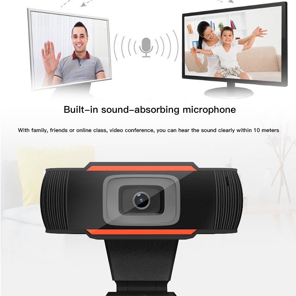 Webcam 1080p / 720p / 480p Kết Nối Pc + Usb 2.0 Cao Cấp