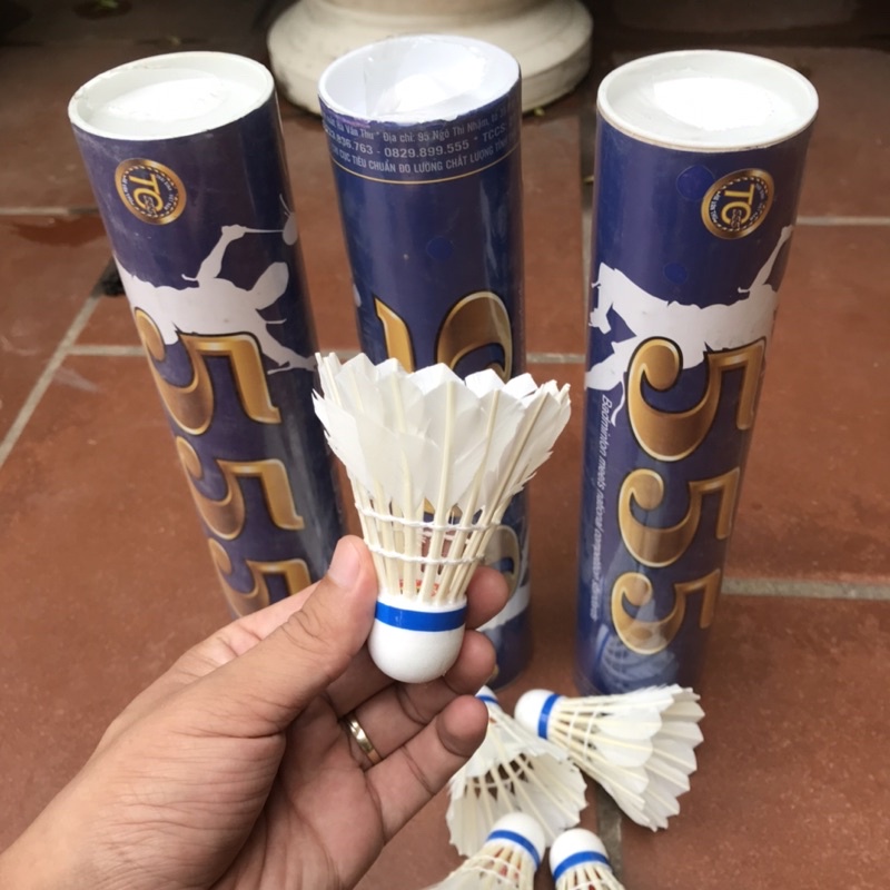Cầu Lông 555 Tiêu Chuẩn Hộp 10 quả...