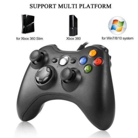 Tay Cầm Chơi Game Xbox 360 ( Hàng Mới FULLBOX ) Hỗ trợ tất cả các thiệt bị Android ,PC , PS3, PS4