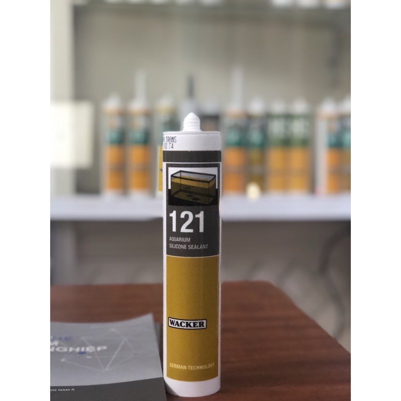 Keo sillicon wacker 121 chuyên dùng dán hồ cá
