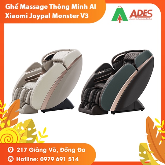 [VẬN CHUYỂN TRỰC TIẾP] Ghế Massage Xiaomi Joypal Monster V3 Leravan Massage toàn thân - EC6602 - Bảo hành Chính hãng