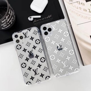 Ốp Điện Thoại Silicon Trong Suốt Lv Cho Iphone 11 Pro