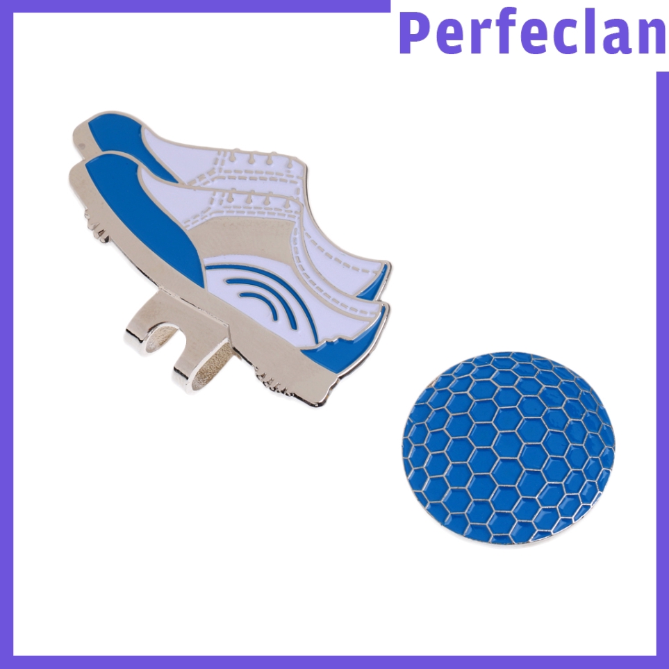 Kẹp Gắn Nón / Tấm Che Nắng Khi Chơi Golf Bằng Thép Không Gỉ Có Nam Châm Đánh Dấu Bóng