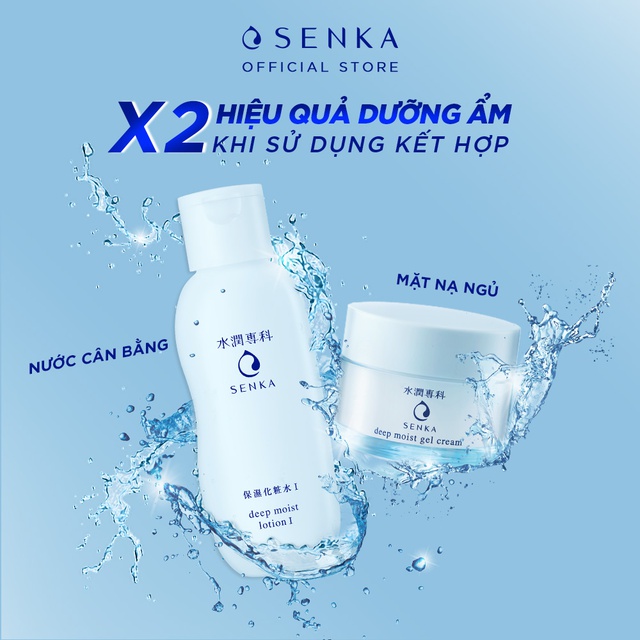 [Mã FMCGMALL -8% đơn 250K] Nước cân bằng và dưỡng ẩm chuyên sâu Senka deep moist lotion 200ml_15917 | WebRaoVat - webraovat.net.vn