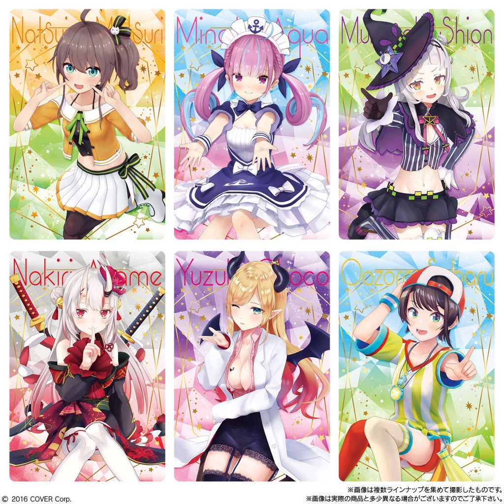 Thẻ bài nhân vật Hololive Wafer