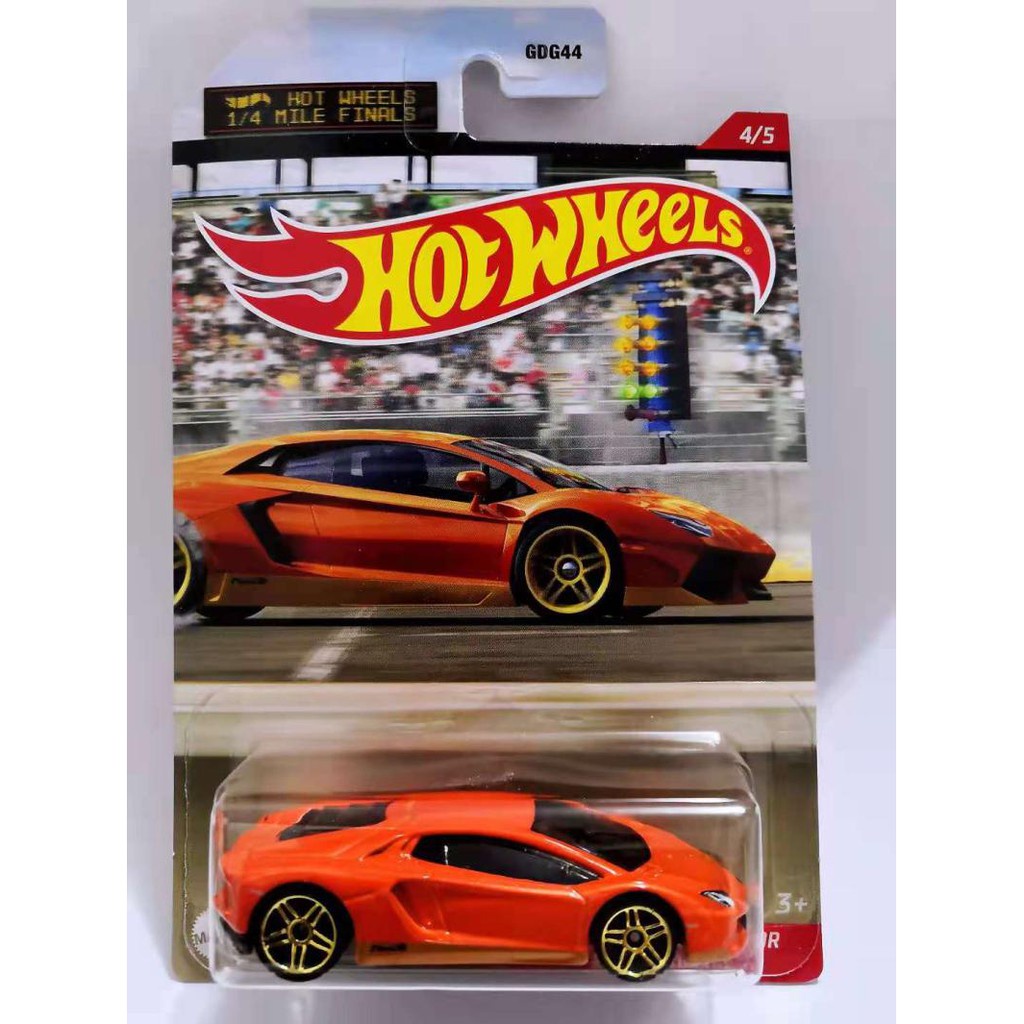 Xe mô hình Hot Wheels Lamborghini Aventador Miura Homage