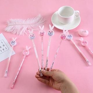 【JY】Rabbit gel pen carton student gift pen
