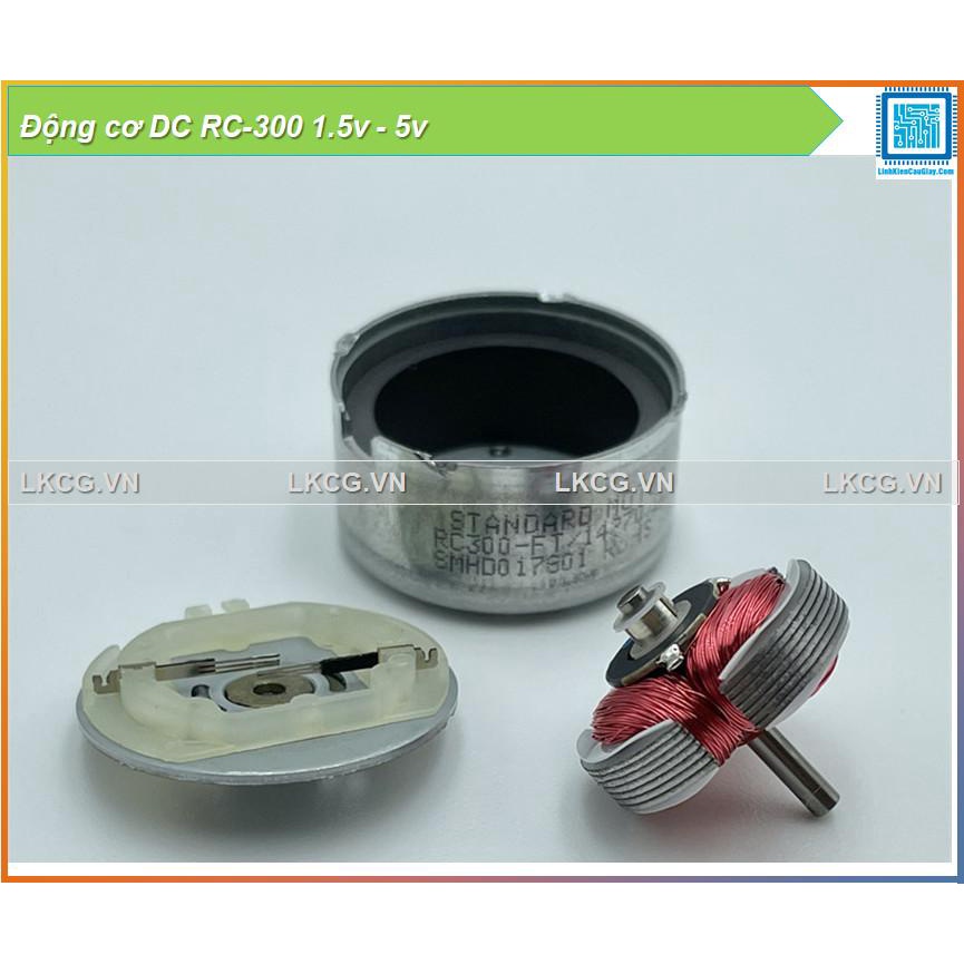 [FreeShip] Động cơ DC RC-300 1.5v - 5v