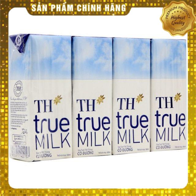 Thùng Sữa TH True Milk 180ML( Thùng 48h x180ml)