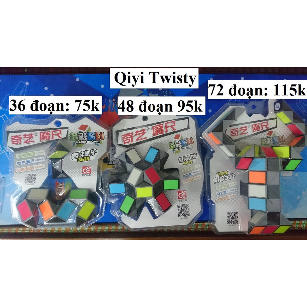 Rubik đoạn Qiyi Twisty