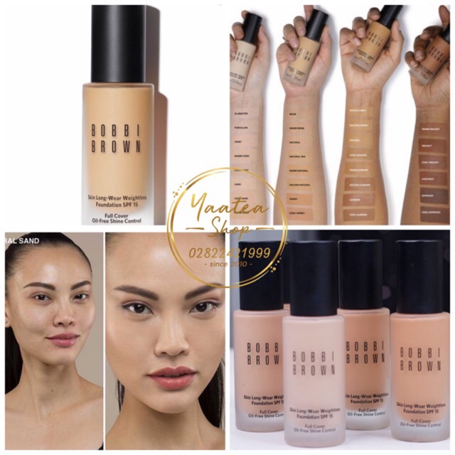 Kem nền Bobbi Brown Skin Longwear Foundation