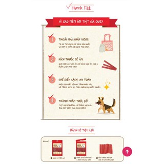 THỊT GÀ QUE CHO CHÓ 150g