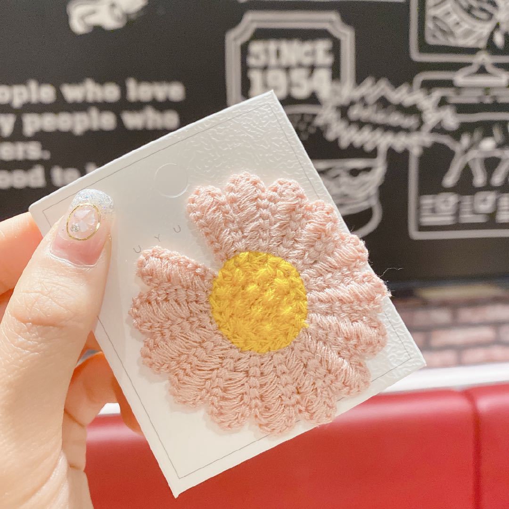 Kẹp tóc hình hoa hướng dương xinh xắn thời trang cho nữ