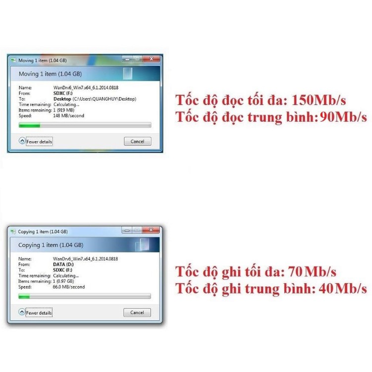 Thẻ Nhớ Yoosee Pro Plus 64GB A1 U3 4K R95MB.s W45MB.s  - Chuyên Camera và Điện Thoại