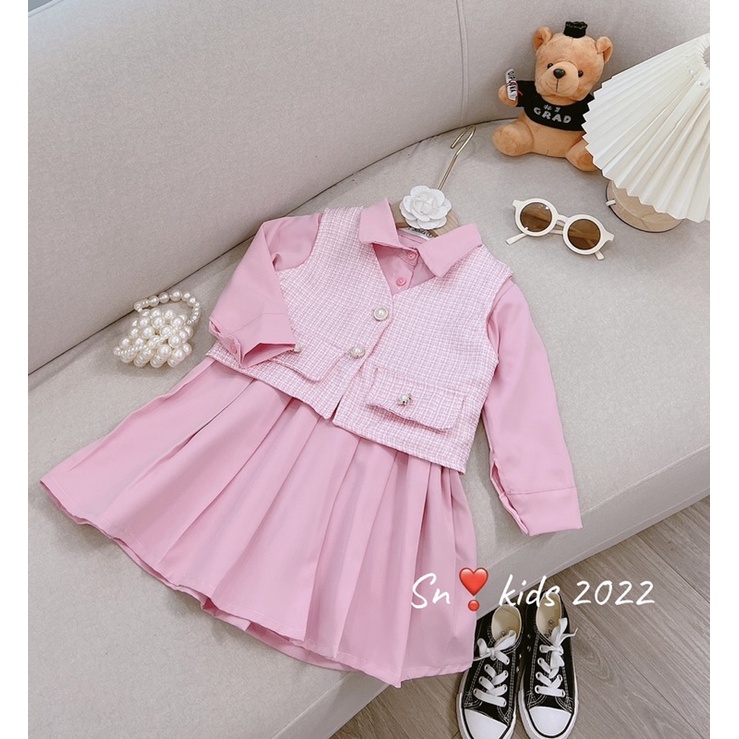 Set, váy sang chảnh cho bé gái