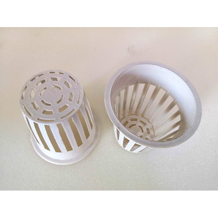 Bộ 50 Rọ nhựa trồng rau thủy canh 65x65mm