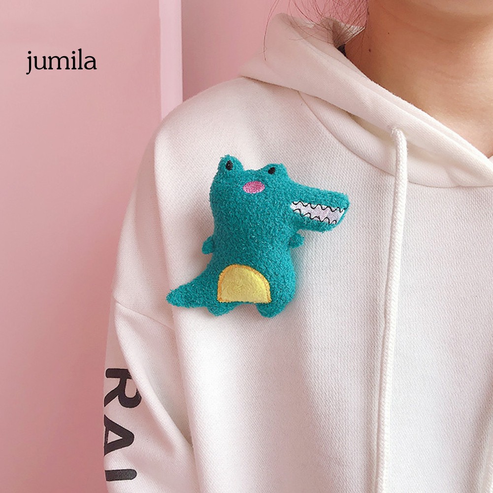 JULA Cartoon Mini Patrick Pikachu Duck Plush Doll Brooch Pin Shirt Bag Badge Decor