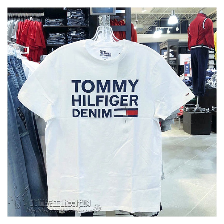 Áo thun cotton cổ tròn in logo đơn giản dễ phối đồ size S-5XL cho nam nữ