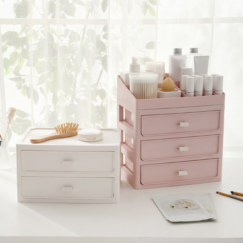 Hộp Đựng Mỹ Phẩm 2 Tầng Tiện Lợi