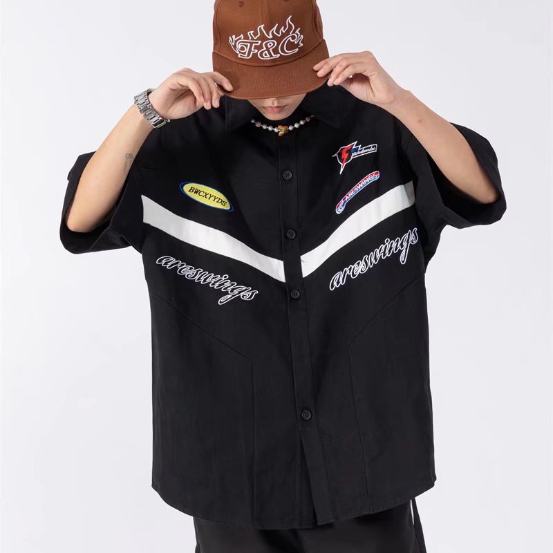 áo polo nam unisex trẻ tuổi áo thun có cổ phong cách Hàn Quốc from rộng polo nam trẻ tuổi chất đũi cao cấp áo thun nam form rộng có cổ tiếng Nhật áo polo