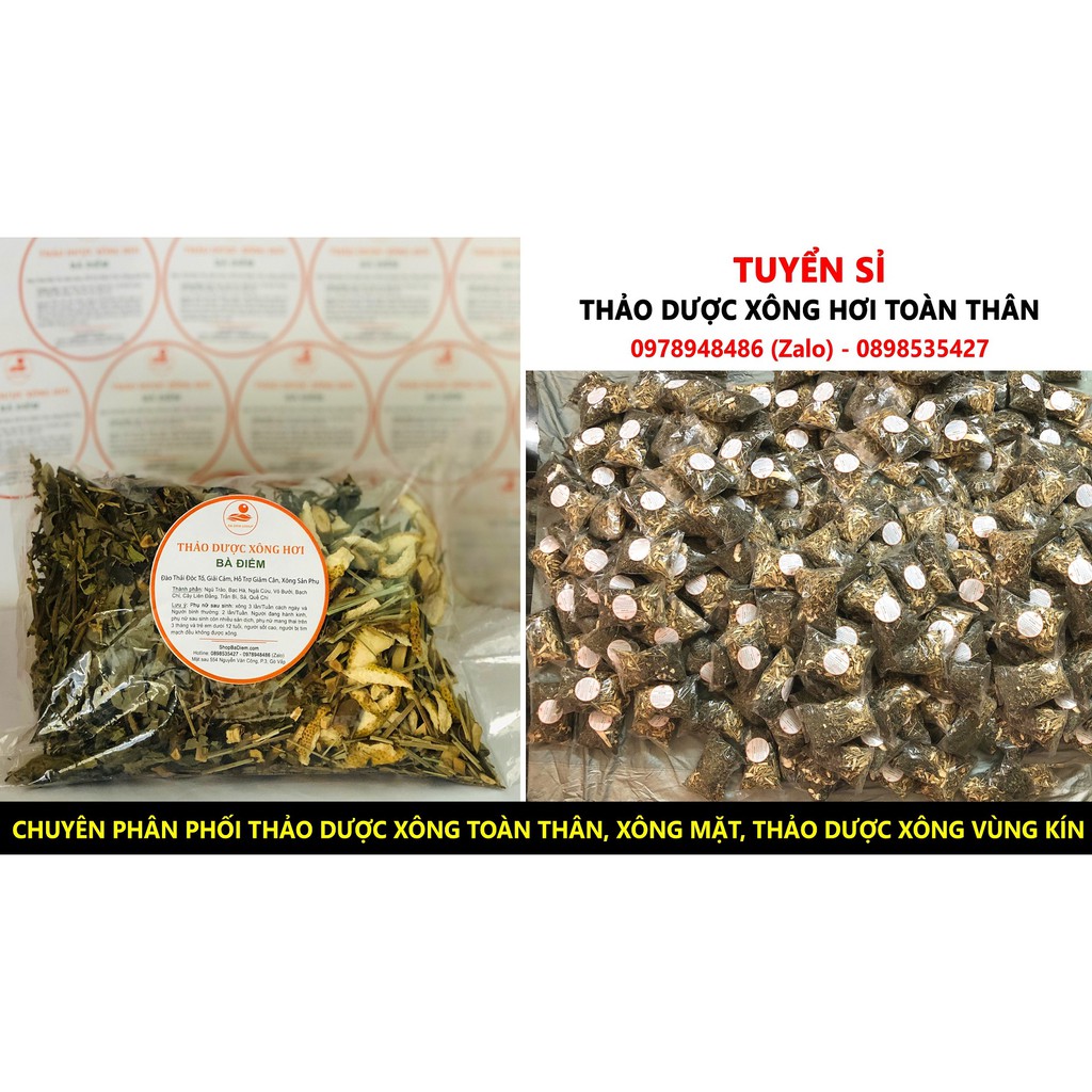 Thảo Mộc Xông Cảm Cúm | Lá Xông Giải Cảm - Thảo Dược Xông Hơi Toàn Thân | BigBuy360 - bigbuy360.vn