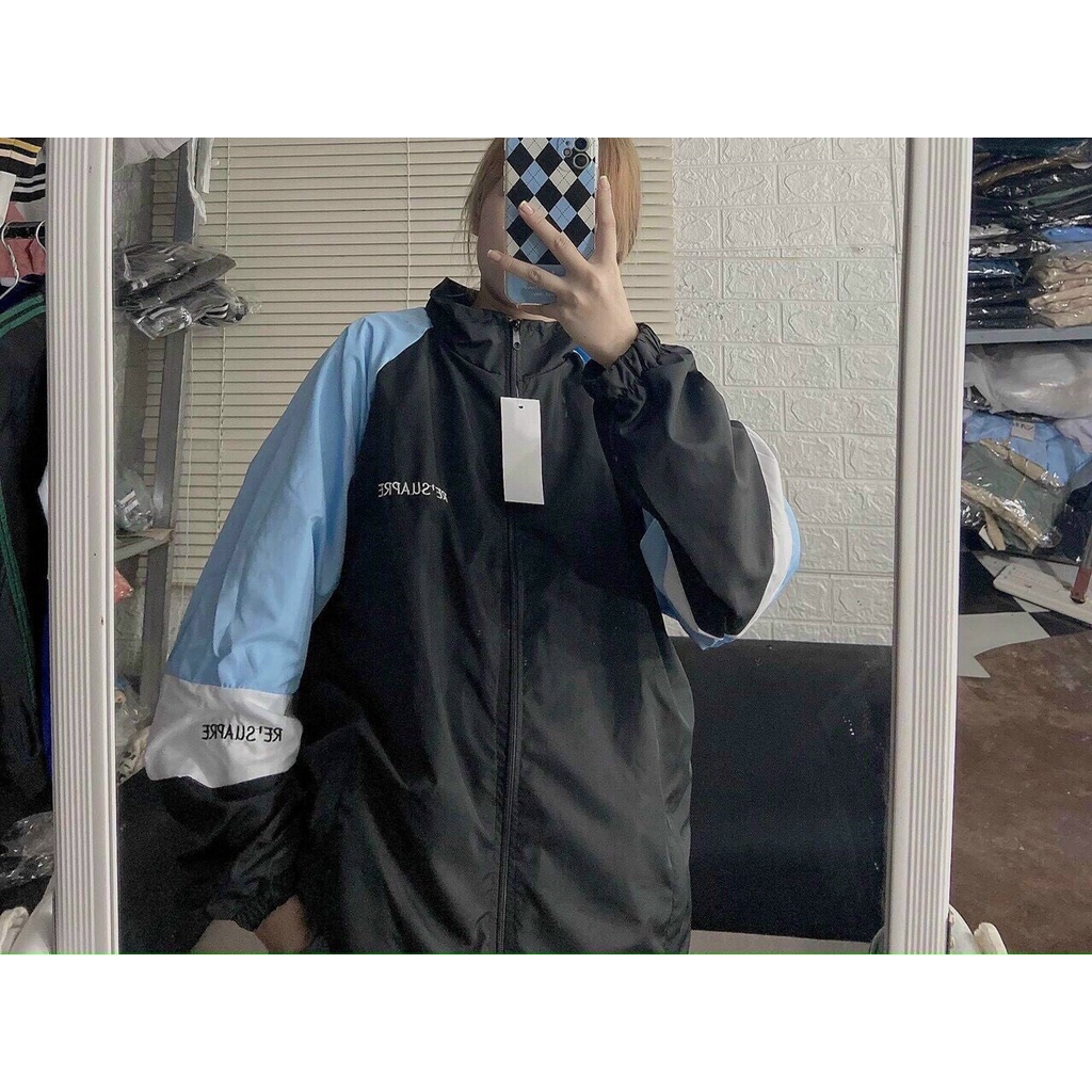 Áo Khoác Dù 2 Lớp Thêu RE'SURPRE Form Unisex Nam Nữ Chất Đẹp