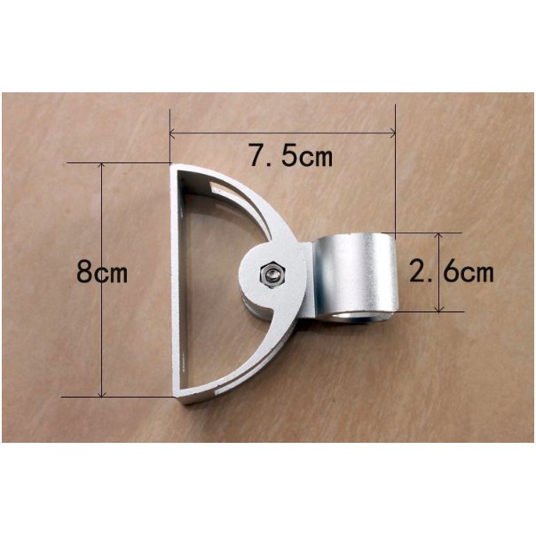 Cài sen tắm chỉnh hướng Sunzin, chất liệu nhôm - HV Store 236