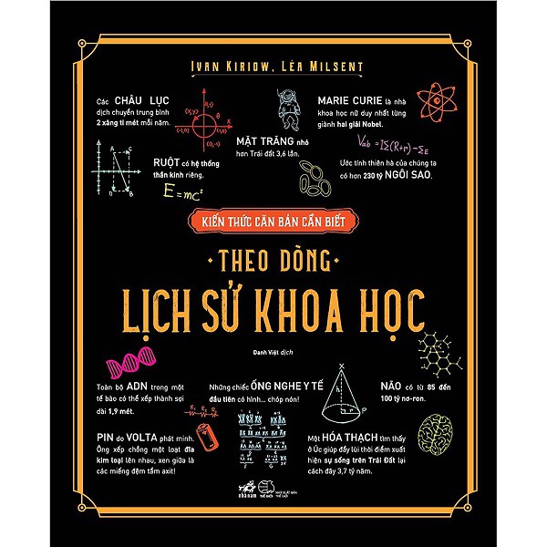 Sách - Kiến Thức Căn Bản Cần Biết - Theo Dòng Lịch Sử Khoa Học - Tác giả Ivan Kiriow, Léa Milsent