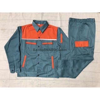 Bộ quần áo bảo hộ phối màu - SB34