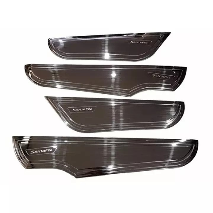 Ốp tabli cánh cửa Santafe 2019 2020 2021 mẫu titan bộ 4 chi tiết