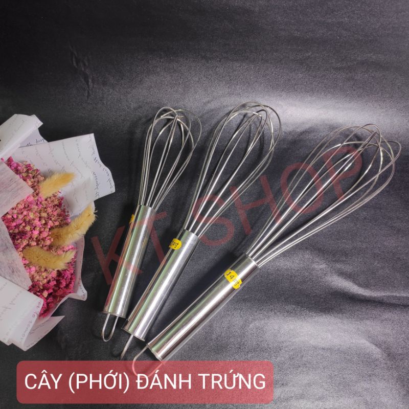 Phới Đánh trứng inox hàng dầy