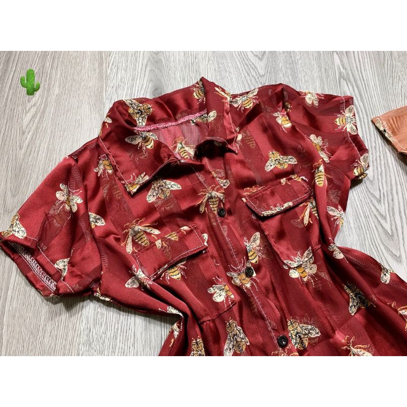 Sơ mi ong tay ngắn pc