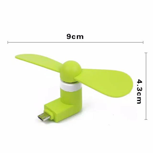 Quạt Mini Otg Micro Usb V8 Cho Hp