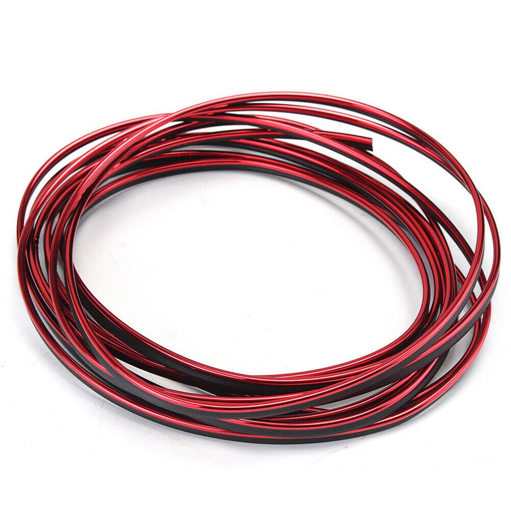 Cuộn Dây Cao Su 5M / Cuộn Dán Viền Bánh Xe Hơi Nhiều Màu Sắc