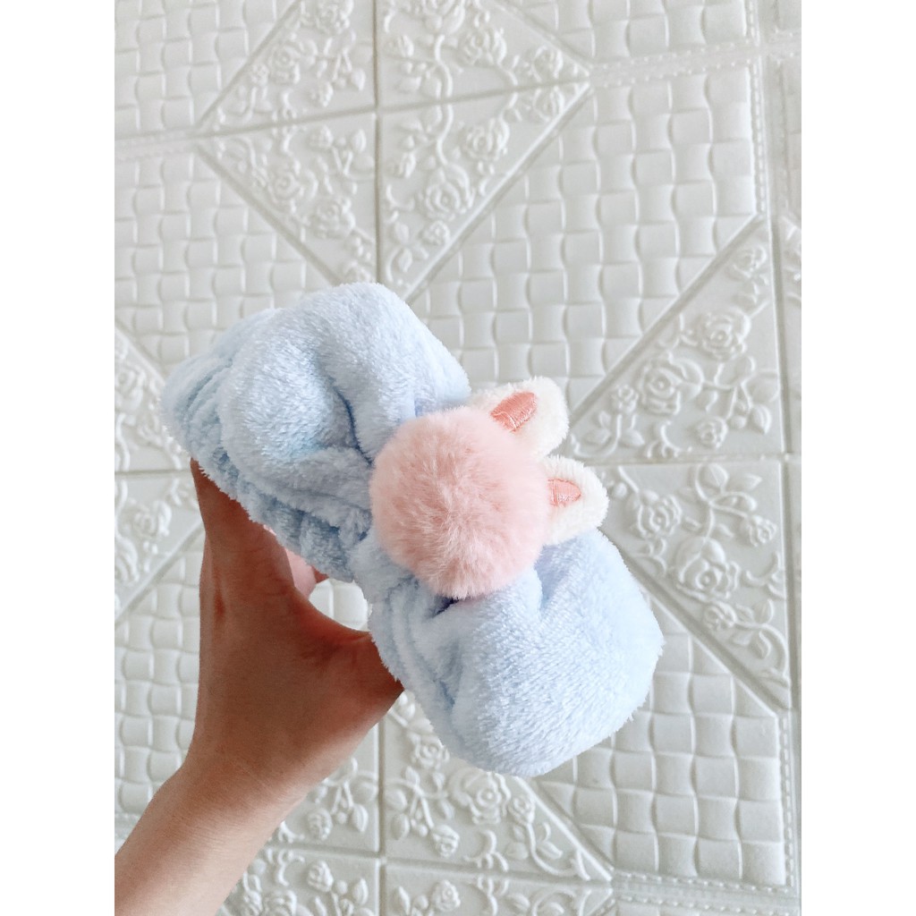 [HOT] Băng đô tai thỏ dễ thương Phong cách Ulzzang Hàn Quốc