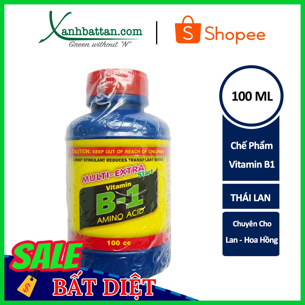 Vitamin B1 Thái Dùng Cho Hoa Lan 100 ml