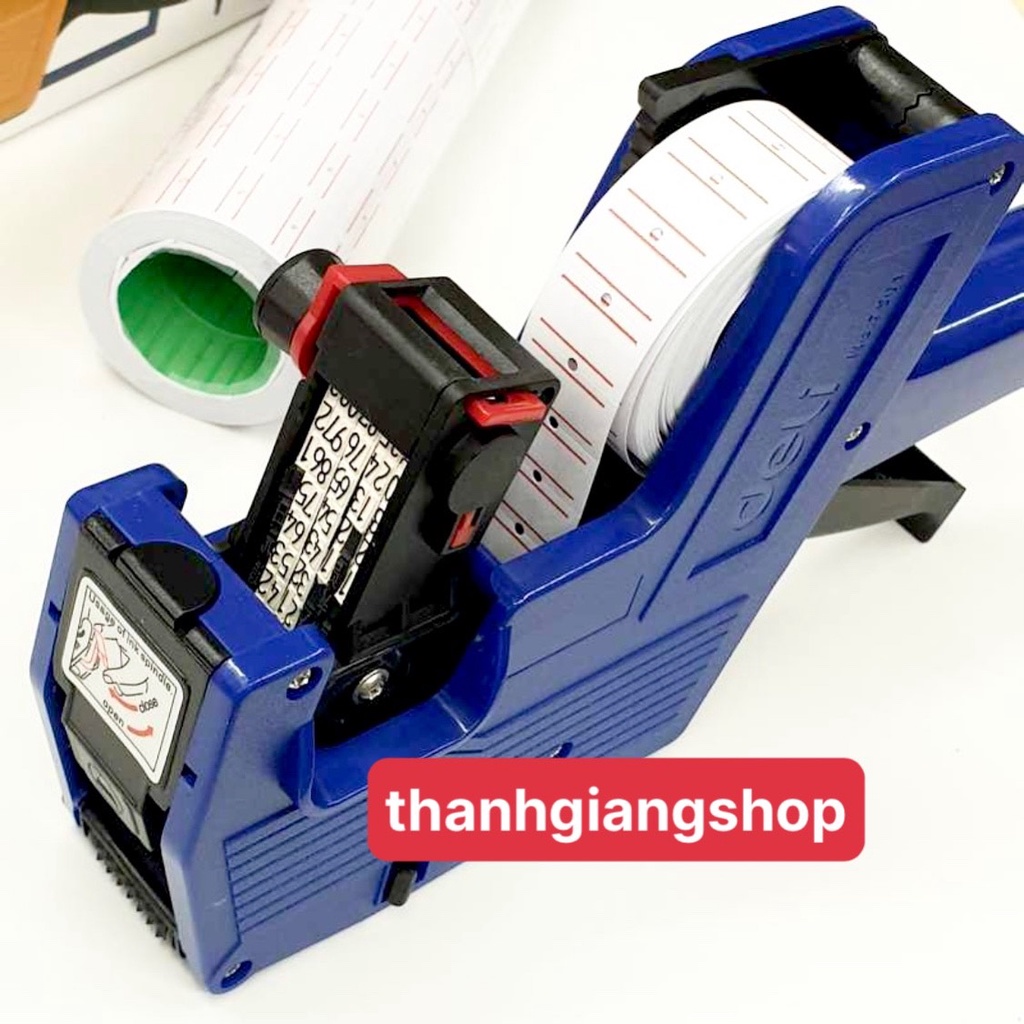 Máy Bắn Giá 8 số  DeLi-7501 - Tặng kèm ống mực