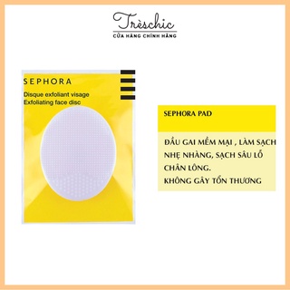 Pad rửa mặt Sephora đánh tan bã nhờn, bụi bẩn và lơp trang điểm bàm trên da mặt