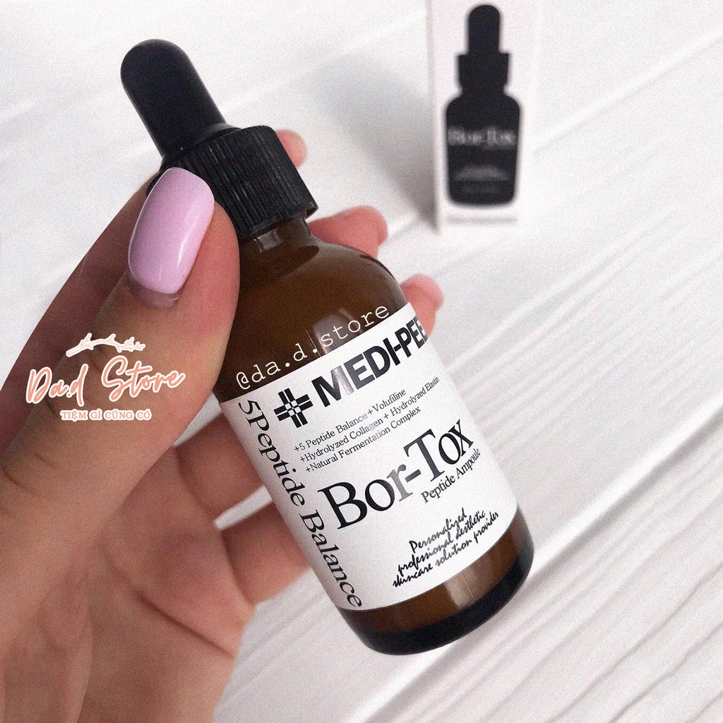 💦𝑯𝒂̀𝒏𝒈 𝑨𝒖𝒕𝒉💦Tinh Chất Căng Bóng MEDIPEEL BORTOX Peptide Ampoule Medi-Peel Bor-Tox 30ml - Tinh Chất Chống Lão Hóa