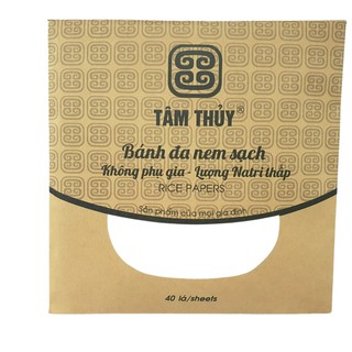 Bánh đa nem Tâm Thủy Không chất bảo quản, Không hàn the, Không tẩy trắng