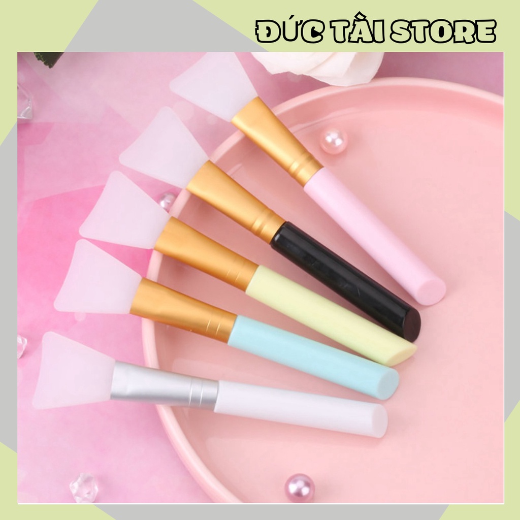 Cọ Đắp Mặt Nạ Silicon Trang Điểm Đắp Nạ Spa, Chổi quét mask cao cấp nhiều màu sắc 88269 Đức Tài Store