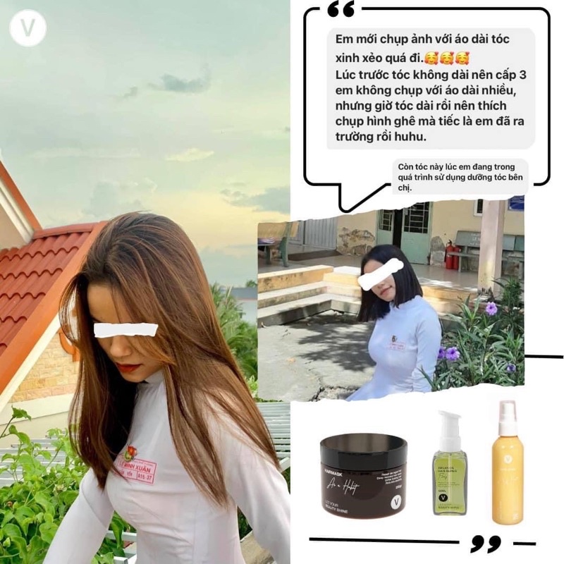 Ủ phục hồi tóc hư tổn VyvyHairCare