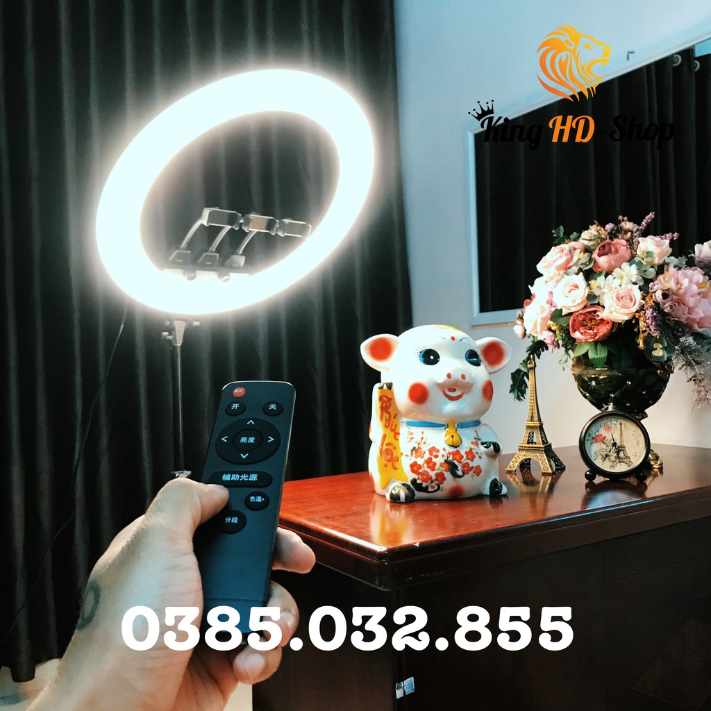 Đèn livestream 54cm, bán hàng chuyên nghiệp, make up, phun xăm, nối mi chính hãng | WebRaoVat - webraovat.net.vn