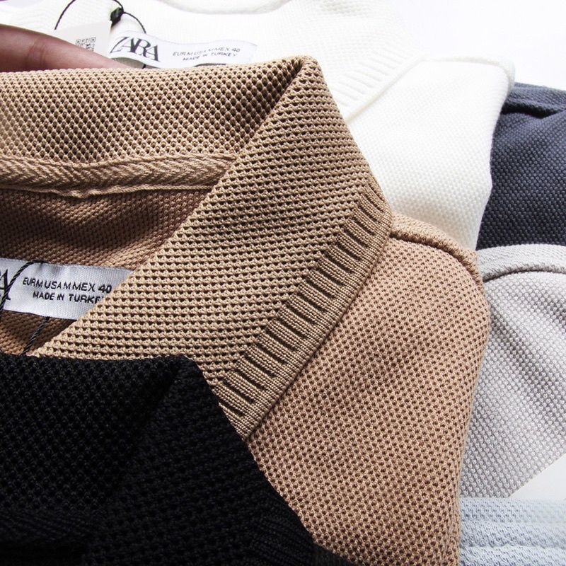 Áo polo nam dài tay nỉ dệt gai vải co giãn  cao cấp ZA03- Đẳng cấp doanh nhân, phong cách lịch lãm. | BigBuy360 - bigbuy360.vn