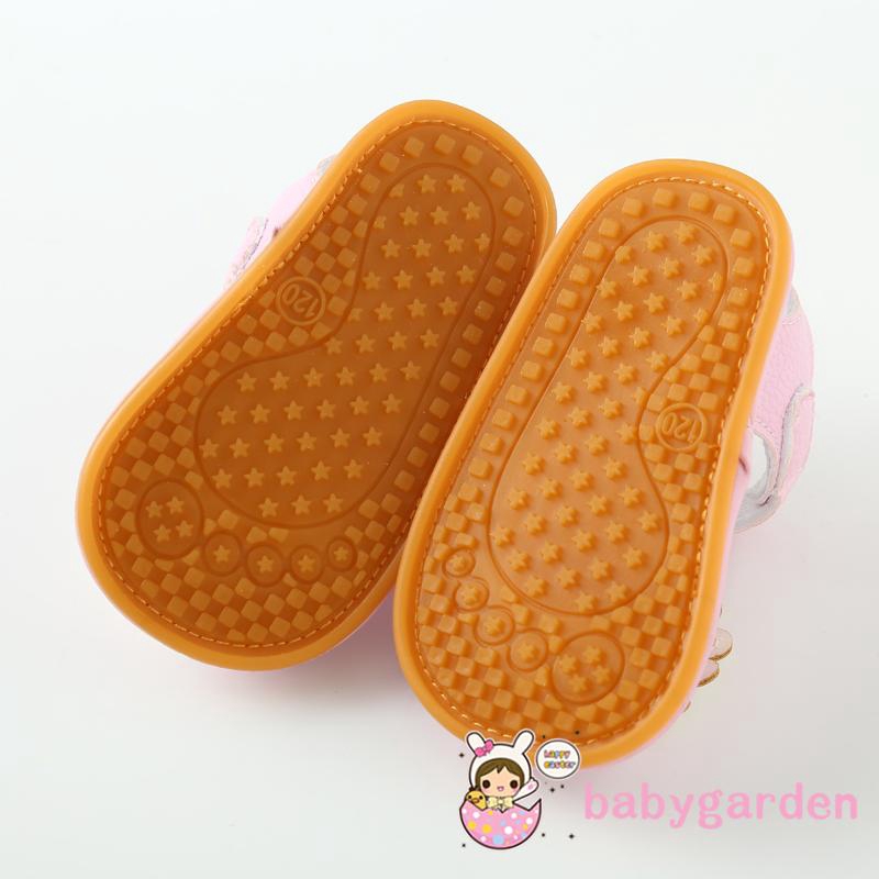 Giày sandal đính hoa dễ thương cho bé gái 0-18 tháng tuổi
