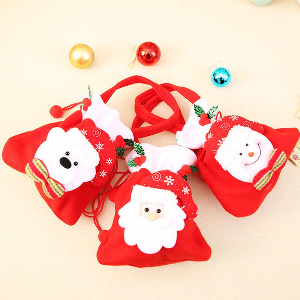 CONOPERY Túi Đựng Quà Giáng Sinh Hình Ông Già Noel